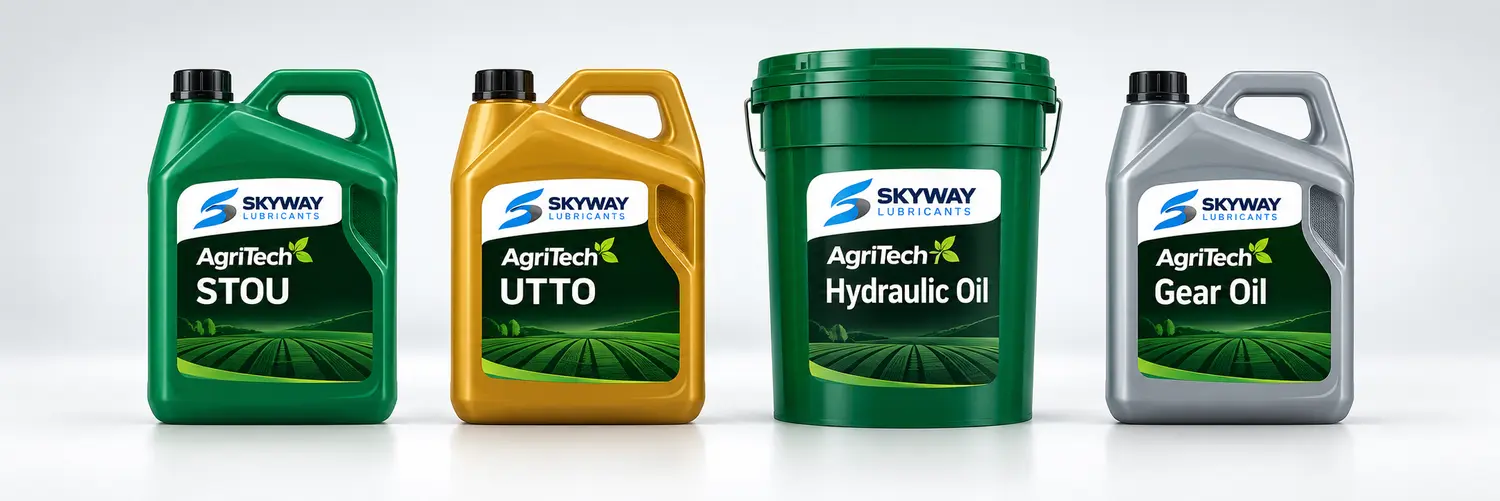 Skyway AgriTech agricultural lubricant product family